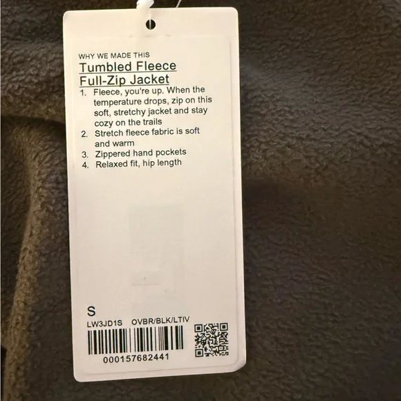 Lululemon Tumbled Fleece Full-Zip Jacket - Picture 4 of 4